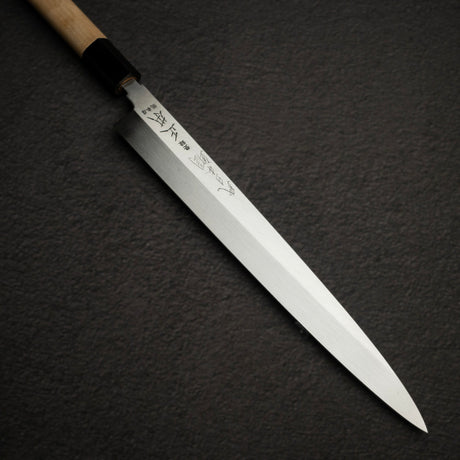 Masamoto Sohonten Honyaki (HS, White 2) Yanagiba 270 mm with Saya HS0427