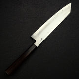 Tetsujin Ginsan Ukiba K-tip Gyuto 240mm Ebony Handle