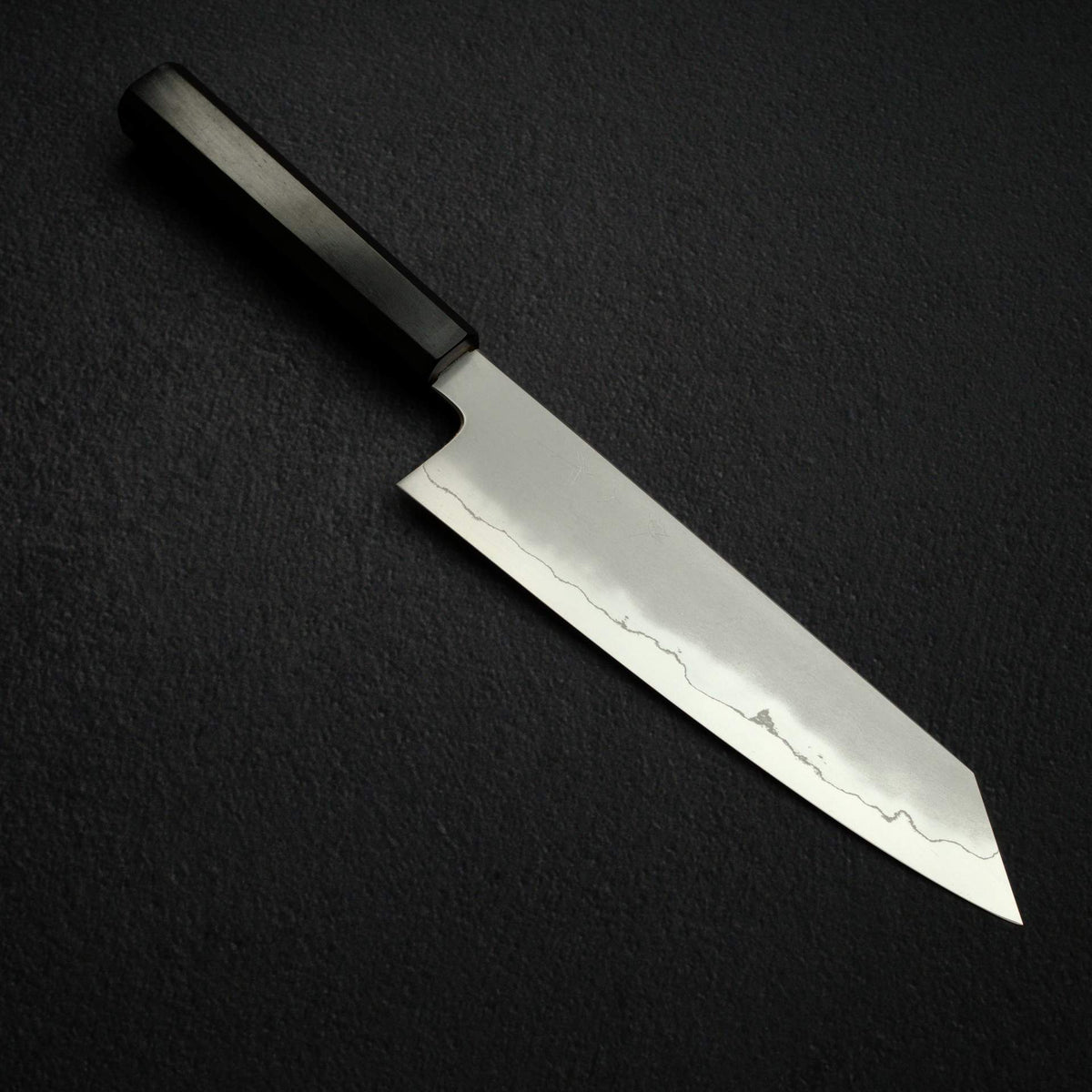 Tetsujin Ginsan Kasumi K-tip Gyuto 210mm Ebony Handle