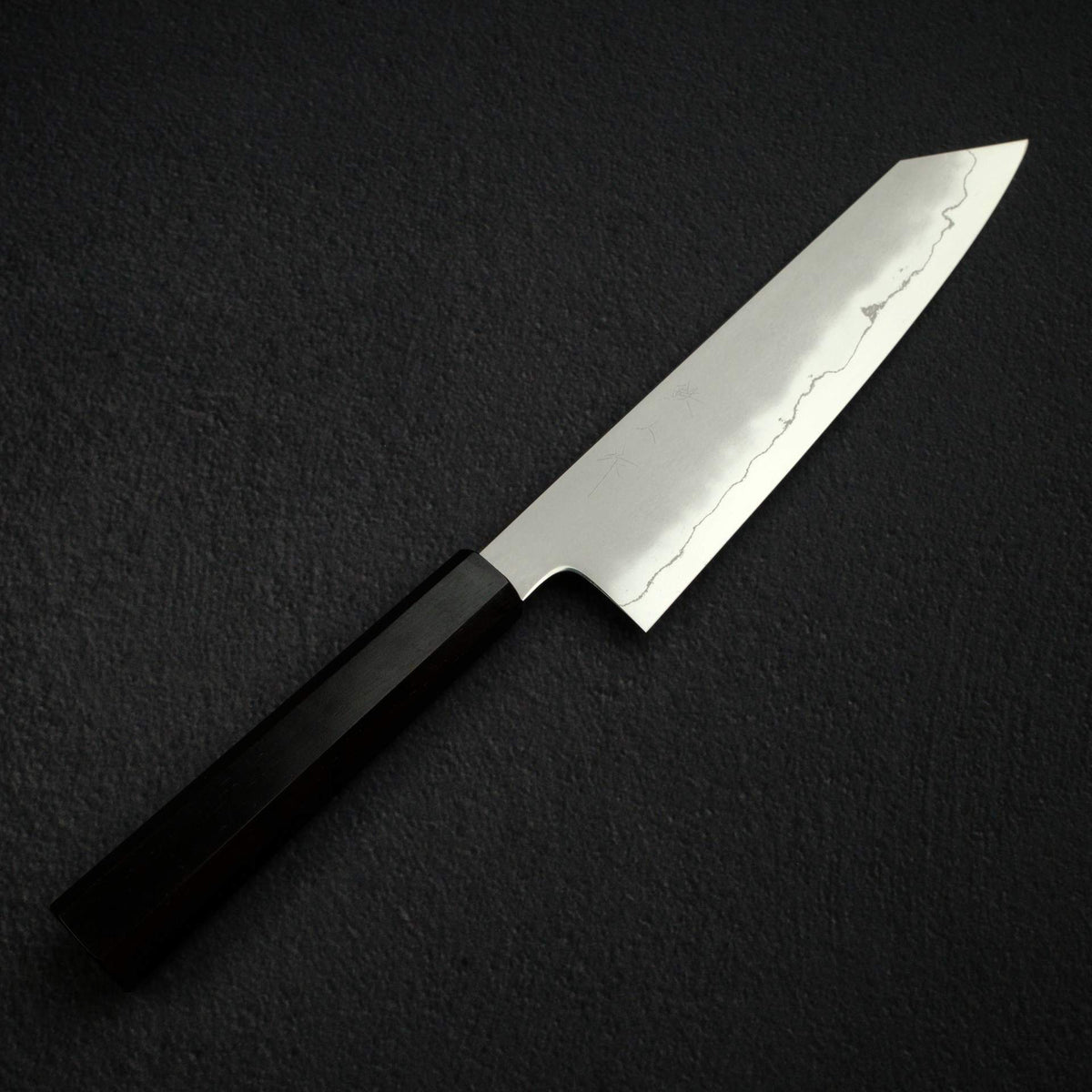 Tetsujin Ginsan Kasumi K-tip Gyuto 210mm Ebony Handle