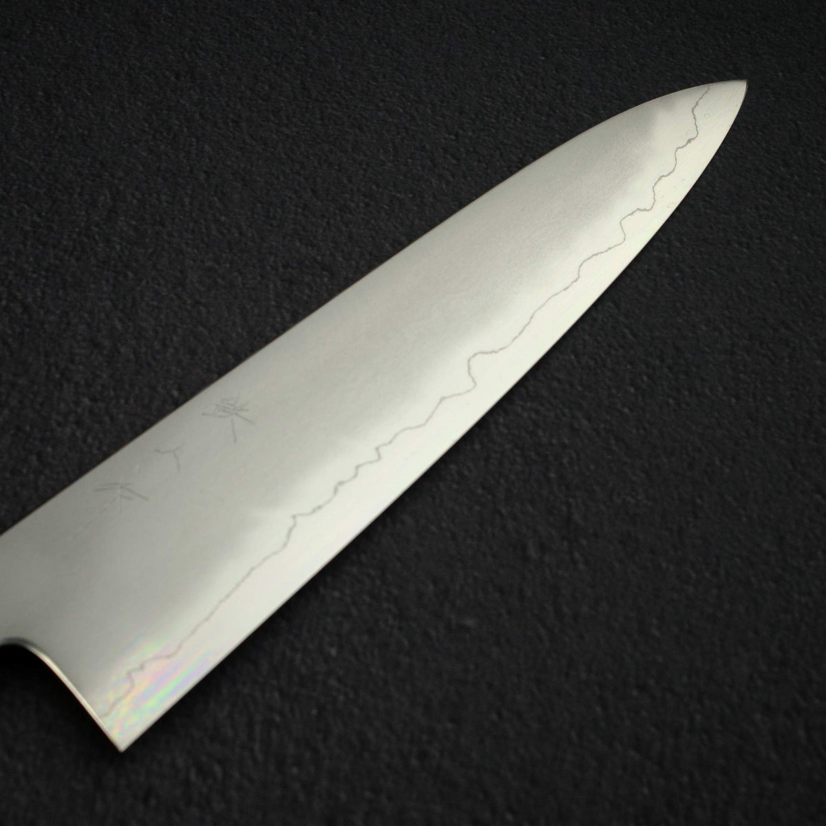 Tetsujin Ginsan Kasumi Gyuto 240mm Ebony Handle