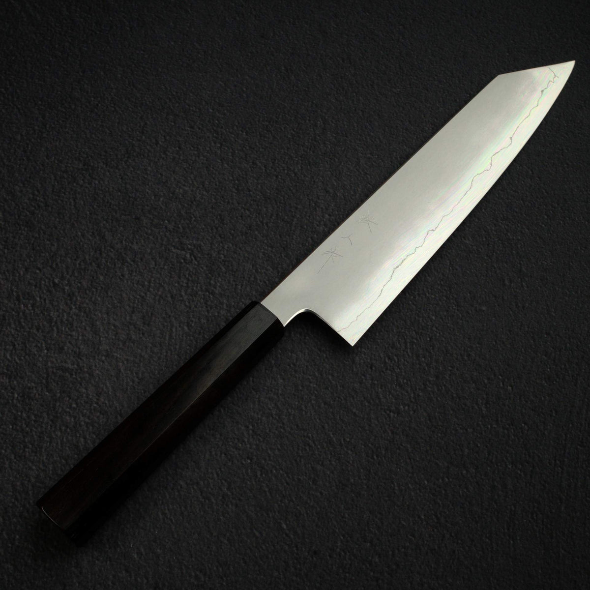 Tetsujin Ginsan Kasumi K-tip Gyuto 240mm Ebony Handle