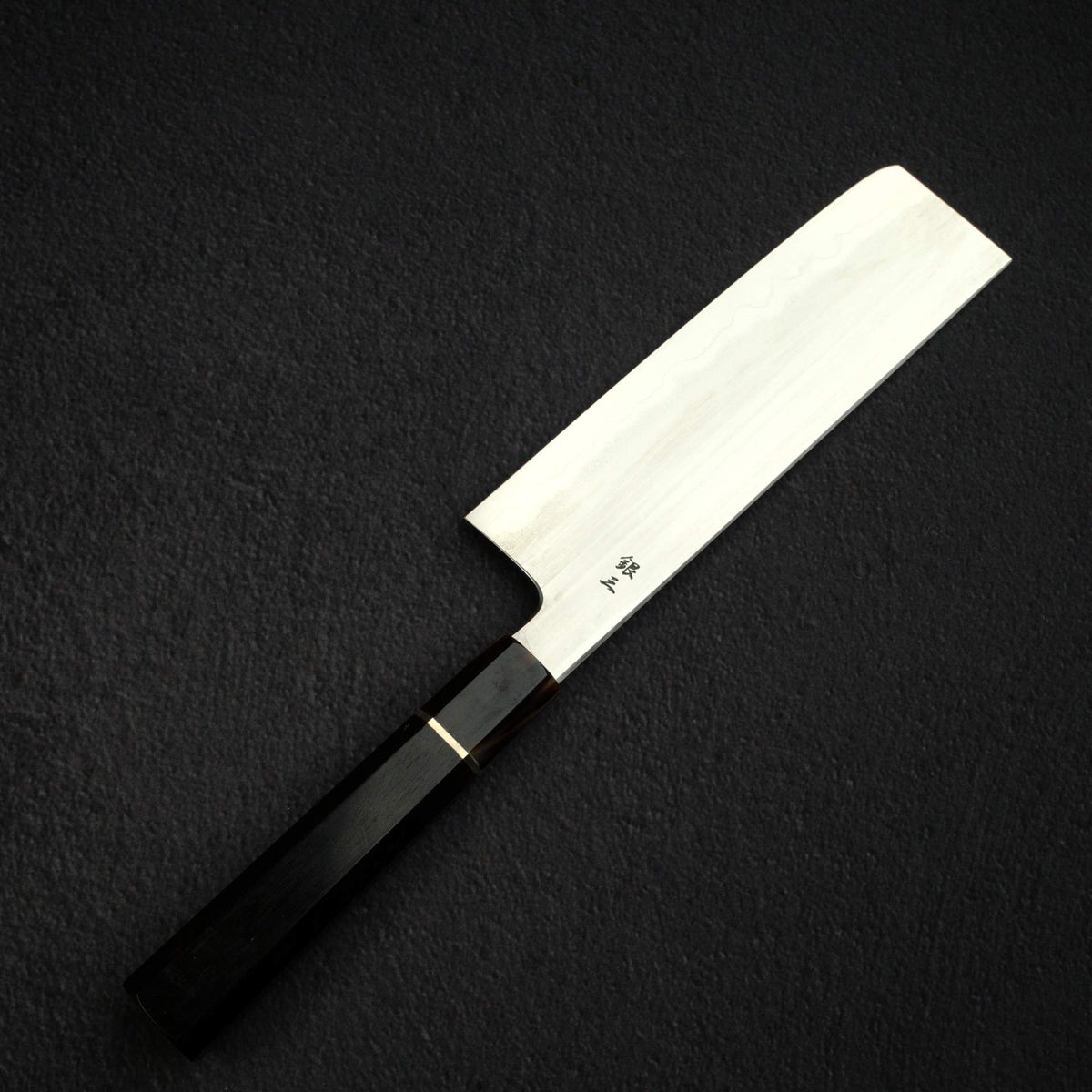 Tetsujin Ginsan Tanryusen (Metal Flow) Nakiri 170mm w/ Saya