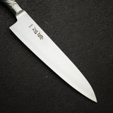 K&S AUS10 Monosteel Gyuto 210mm Metal Handle