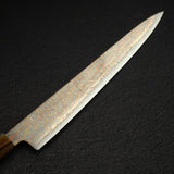 Hatsukokoro Hinotori V-Toku 2 Sujihiki 270mm Rainbow Damascus Finish