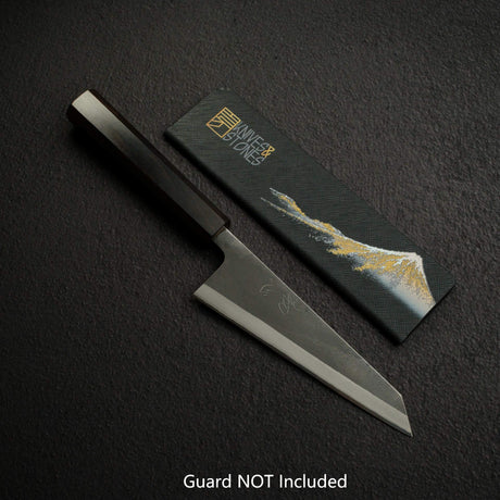 Yoshikane White 2 KU Nashiji Honesuki 150mm Stainless Clad Ebony by Hatsukokoro