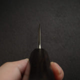 Yoshikane White 2 KU Nashiji Honesuki 150mm Stainless Clad Ebony by Hatsukokoro