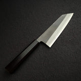 Yoshikane White 2 KU Nashiji Stainless Clad Bunka 165mm Ebony by Hatsukokoro