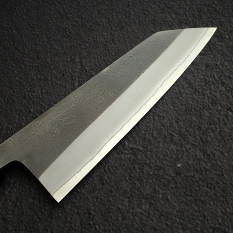 Yoshikane White 2 KU Nashiji Stainless Clad Bunka 165mm Ebony by Hatsukokoro