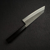 Yoshikane White 2 KU Nashiji Stainless Clad Bunka 165mm Ebony by Hatsukokoro