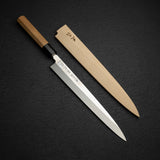 Masamoto Sohonten Aoko Honyaki (HA, Blue 2) Yanagiba 270 mm with Saya HA0427