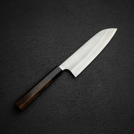 Masakage Yuki White2 Santoku 170mm S/S Clad, by Yoshimi Kato