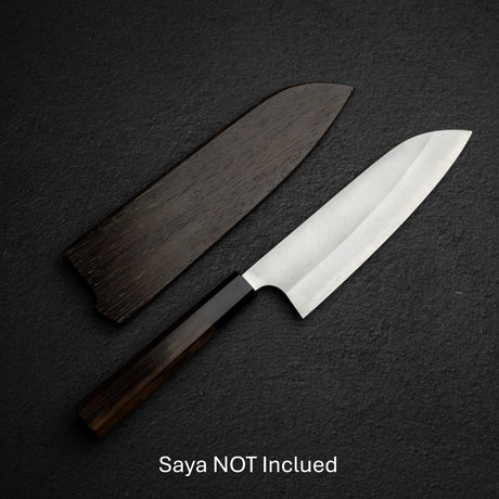 Masakage Yuki White2 Santoku 170mm S/S Clad, by Yoshimi Kato