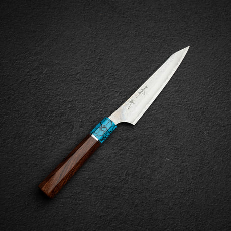 Kurosaki Kokusen Ei AS Petty 130mm - Turquoise Ferrule