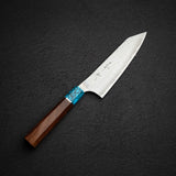 Kurosaki Kokusen Ei AS Bunka 170mm  - Turquoise Ferrule