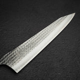 Kurosaki Kokusen Ei Aogami Super K tip Gyuto 270mm Turquoise White Ferrule