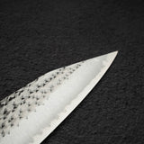 Kurosaki Kokusen Ei Aogami Super K tip Gyuto 270mm Turquoise White Ferrule