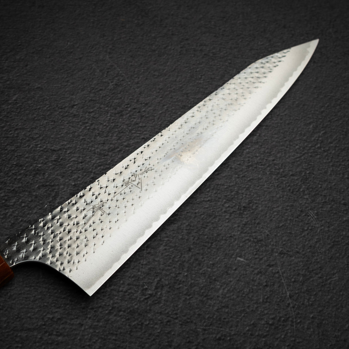 Kurosaki Kokusen Ei Aogami Super K tip Gyuto 270mm Gold Ferrule