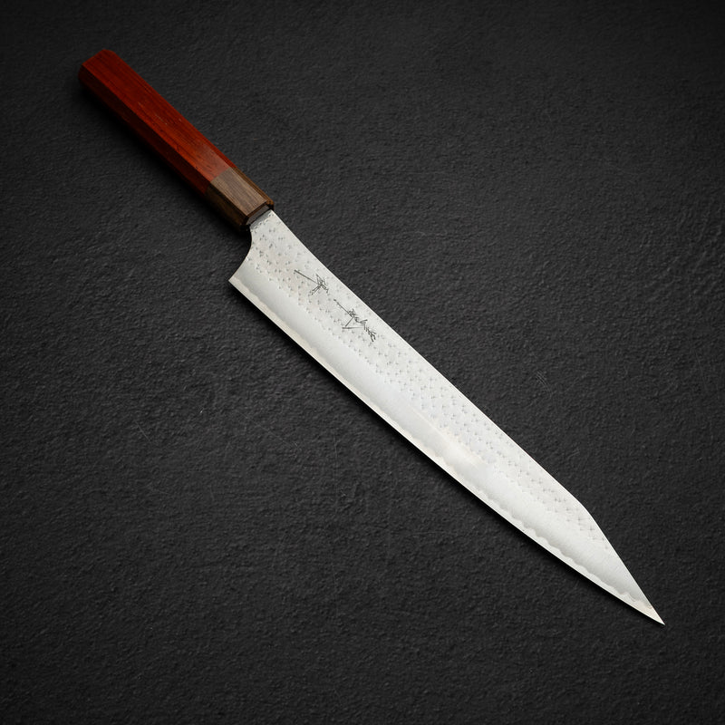 Kurosaki Kokusen Ei AS Sujihiki 270mm Aogami Super Paddocak