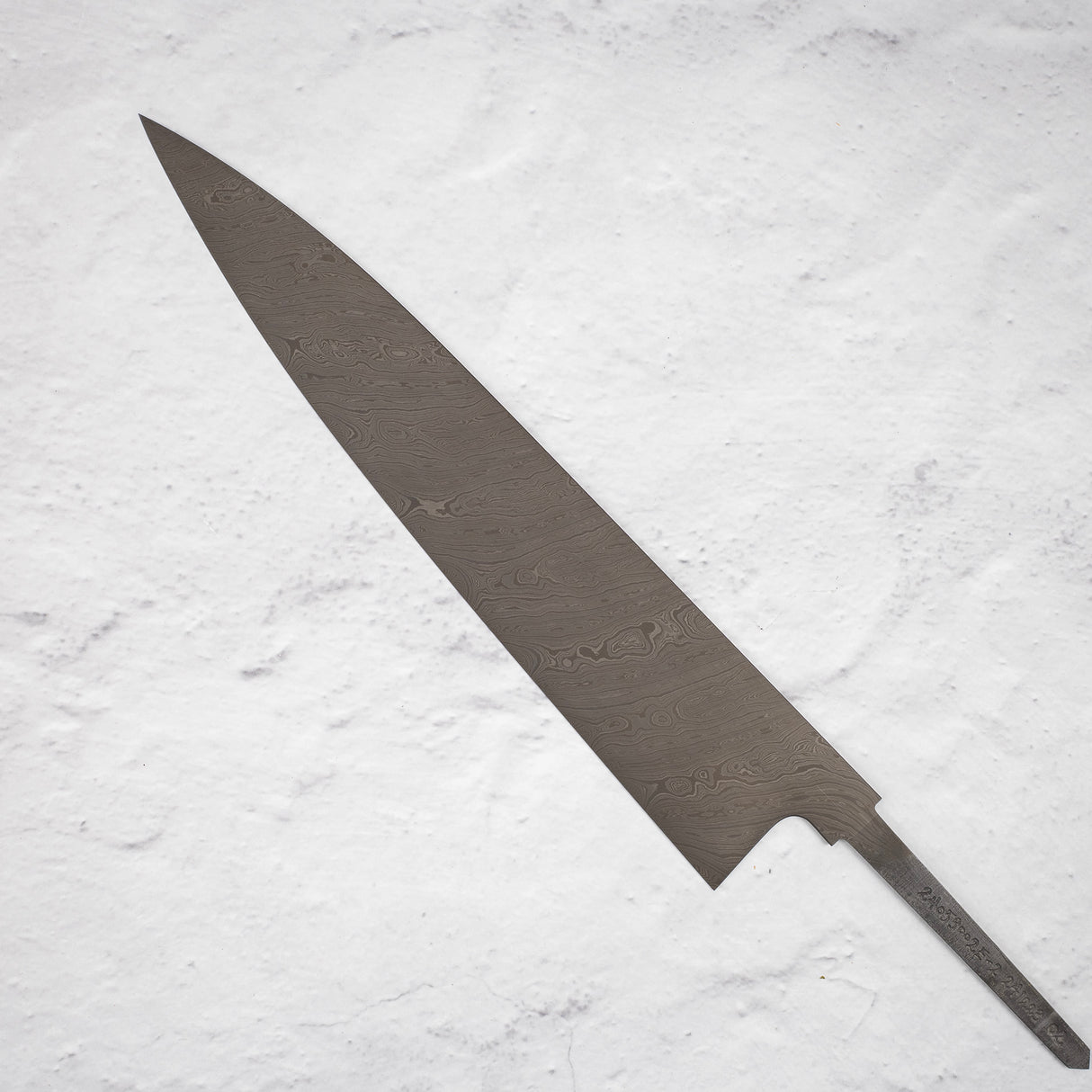 Shoichi Hashimoto (橋本庄市) Tobikumo Blue / White Coreless Damascus Gyuto 270mm