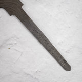 Shoichi Hashimoto (橋本庄市) Tobikumo Blue / White Coreless Damascus Gyuto 270mm