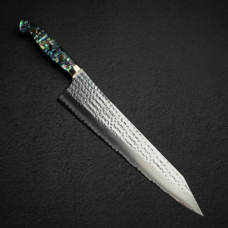 Kurosaki Senko Ei SG2 K-tip Gyuto 270mm Mother-of-pearl handle