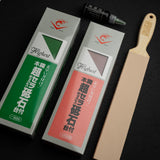 Naniwa Chosera 1K / 3K Whetstones  with Leather Strop Bundle