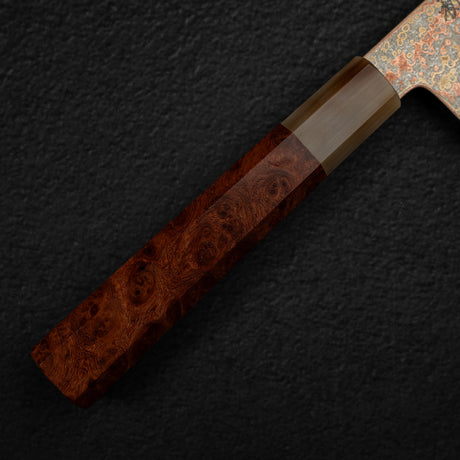 Hatsukokoro Hinotori V-Toku 2 Gyuto 240mm Rainbow Damascus Finish