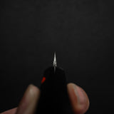 田中 Blue 2 黑打槌目不鏽鋼夾鐵 小刀 120mm