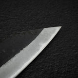 Hatsukokoro Kurokaze Blue 2 Kurouchi K Tip Deba 165mm Double Bevel