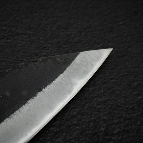 Hatsukokoro Kurokaze Blue 2 Kurouchi K Tip Deba 165mm Double Bevel