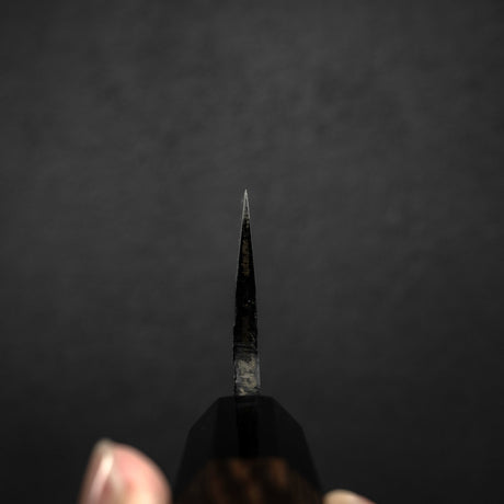 Hatsukokoro Kurokaze Blue 2 Kurouchi K Tip Deba 165mm Double Bevel