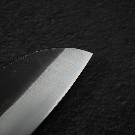 Hatsukokoro Aokitae Blue 2 Kurouchi Santoku 165mm Black Chacate