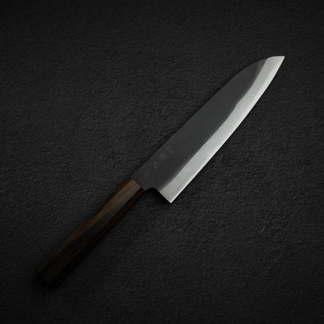 Hatsukokoro Aokitae Blue 2 Kurouchi Gyuto 210mm Black Chacate