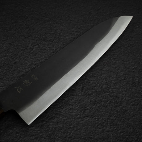 Hatsukokoro Aokitae Blue 2 Kurouchi Gyuto 210mm Black Chacate