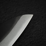 Hatsukokoro Aokitae Blue 2 Kurouchi Gyuto 210mm Black Chacate