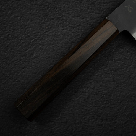 Hatsukokoro Aokitae Blue 2 Kurouchi Gyuto 210mm Black Chacate