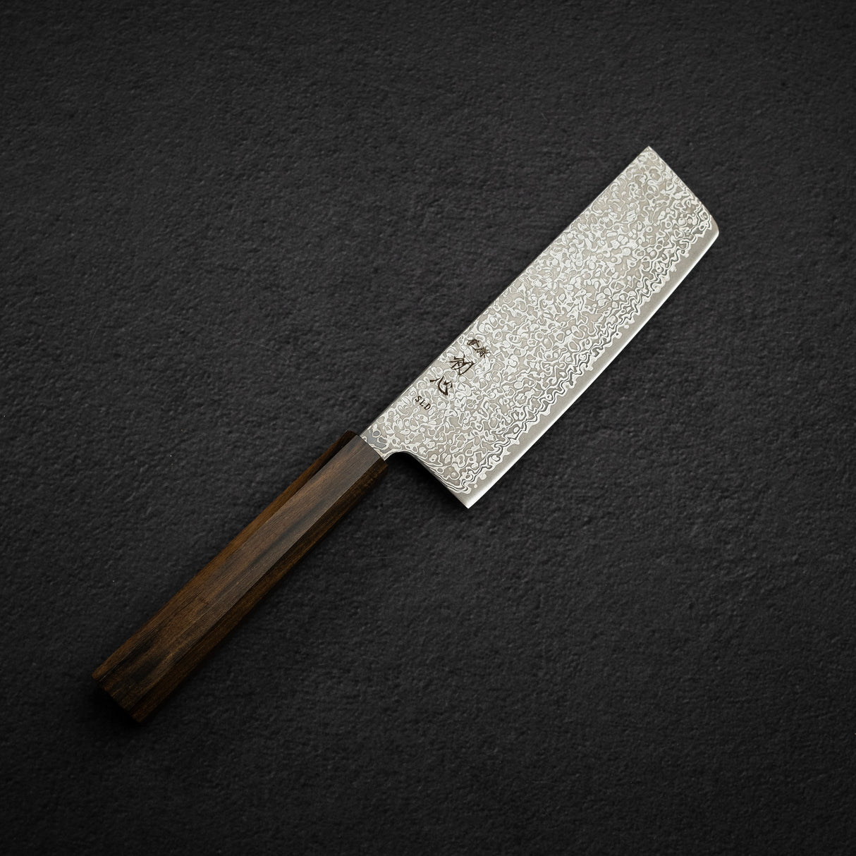 Hatsukokoro Hikari SLD Damascus Nakiri 170mm