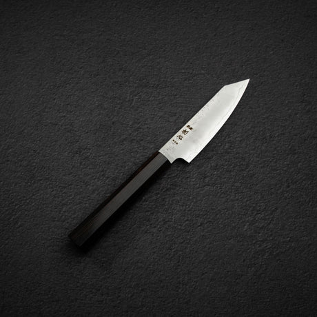 Hatsukokoro Ginrei Ginsan K Tip Petty 120mm Nashiji Ebony