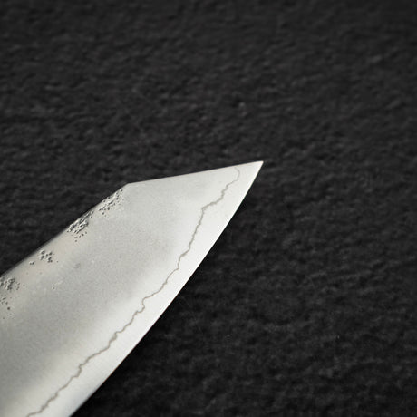 Hatsukokoro Ginrei Ginsan K Tip Petty 120mm Nashiji Ebony