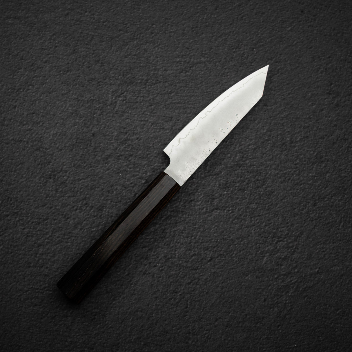 Hatsukokoro Ginrei Ginsan K Tip Petty 120mm Nashiji Ebony