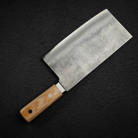Introductory Offer: K&S White 2 Stainless Clad Chinese Cleaver 200mm