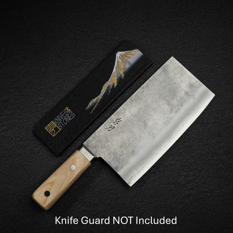 Introductory Offer: K&S White 2 Stainless Clad Chinese Cleaver 200mm