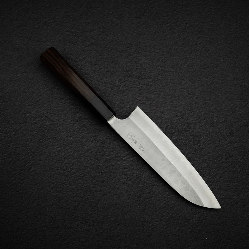 Masakage Yuki White2 Santoku 170mm S/S Clad, by Yoshimi Kato