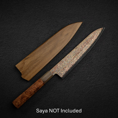 Hatsukokoro Hinotori V-Toku 2 Gyuto 210mm Rainbow Damascus Finish