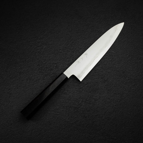 Tetsujin Ginsan Ukiba Gyuto 210mm Ebony Handle