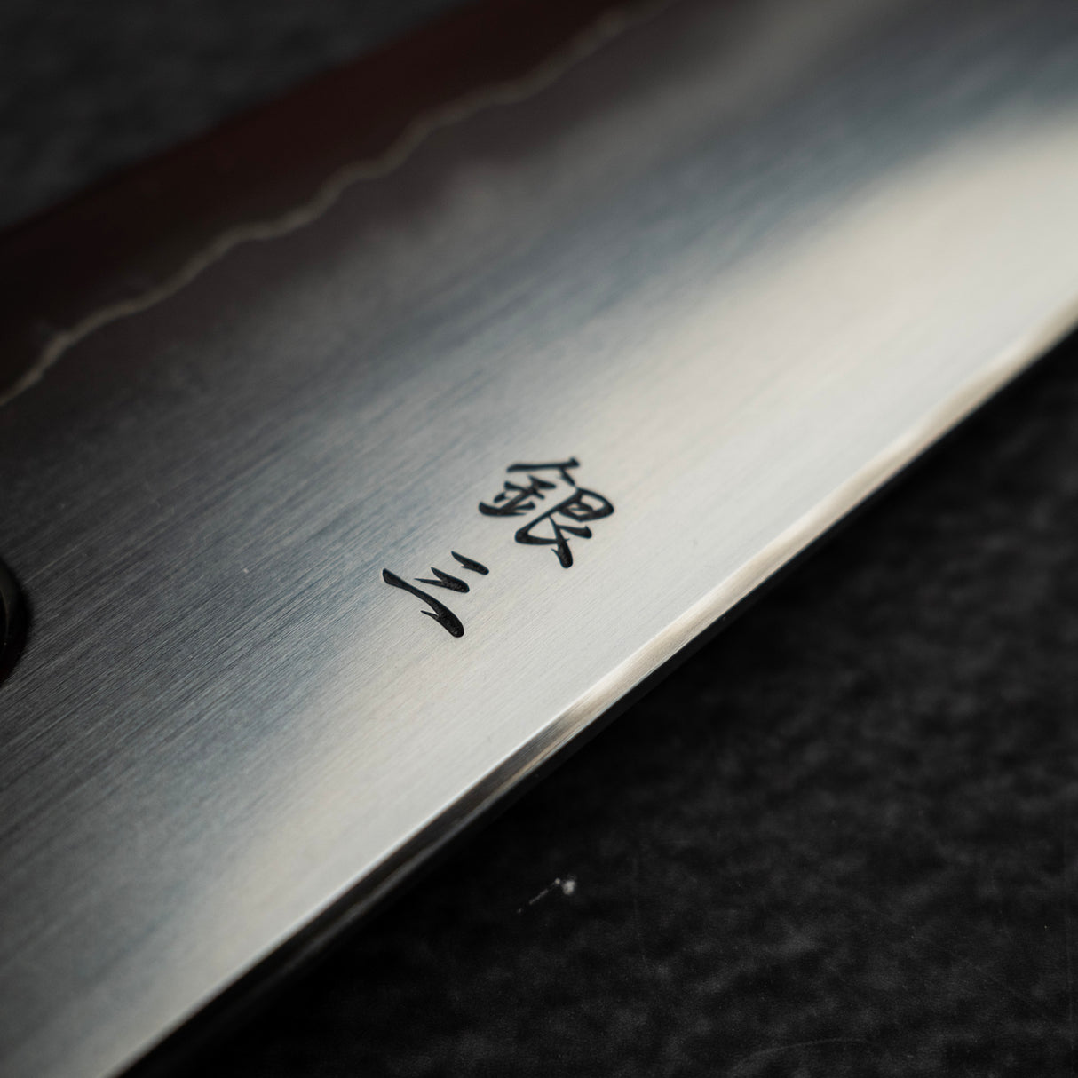Tetsujin Ginsan Ukiba Gyuto 210mm Ebony Handle