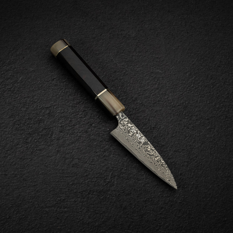 Takeshi Saji SG2 Black Damascus Paring 90mm