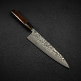 Takeshi Saji SG2 Black Damascus Gyuto 210mm with Wenge Saya