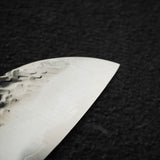 Takeshi Saji STRIX Tsuchime Santoku 165mm Olivewood Handle